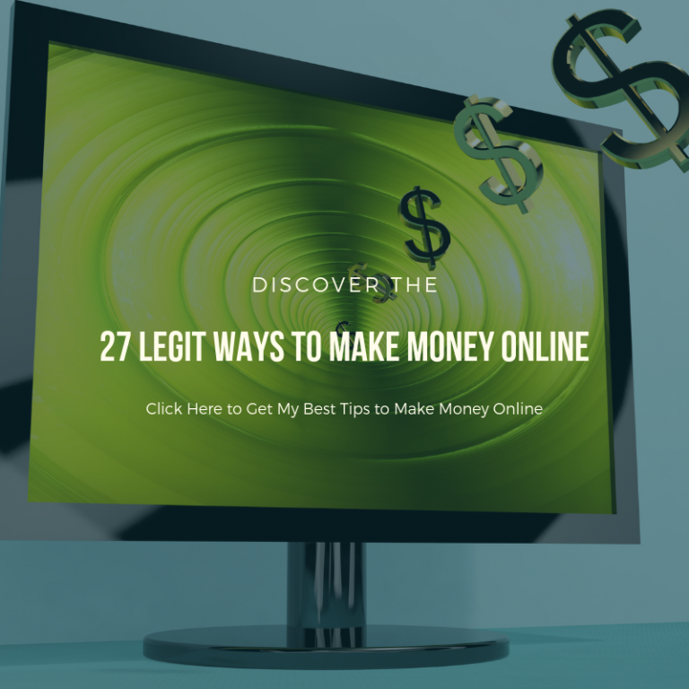 Legit Ways to Make Money Online