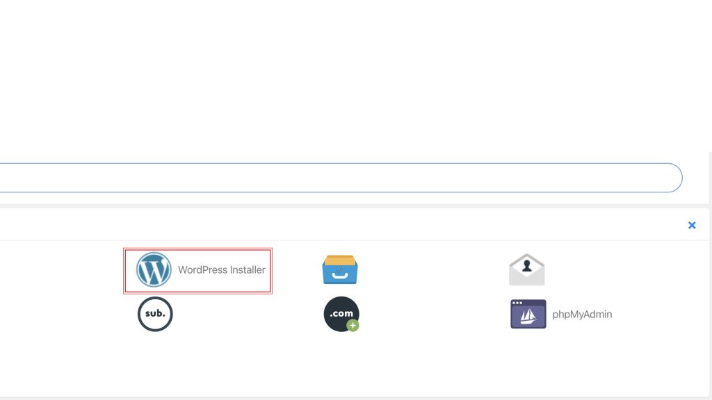 wordpress install, install wordpress, install wordpress in one click