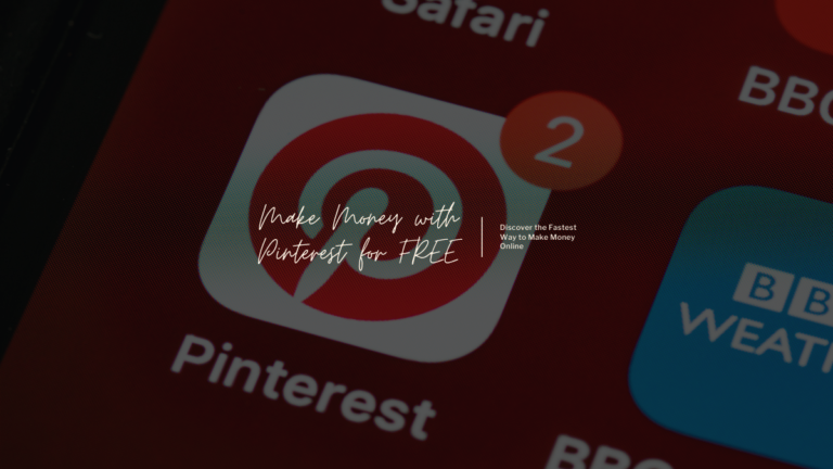 Make Money with Pinterest for Free