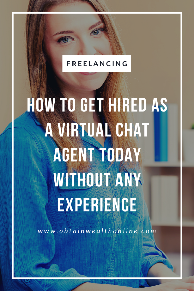 How To Get Hired As A Virtual Chat Agent Today!