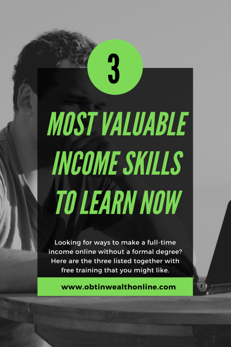 The 3 Most Valuable High-Income Skills to Learn