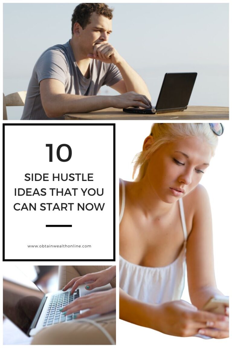 side hustle ideas