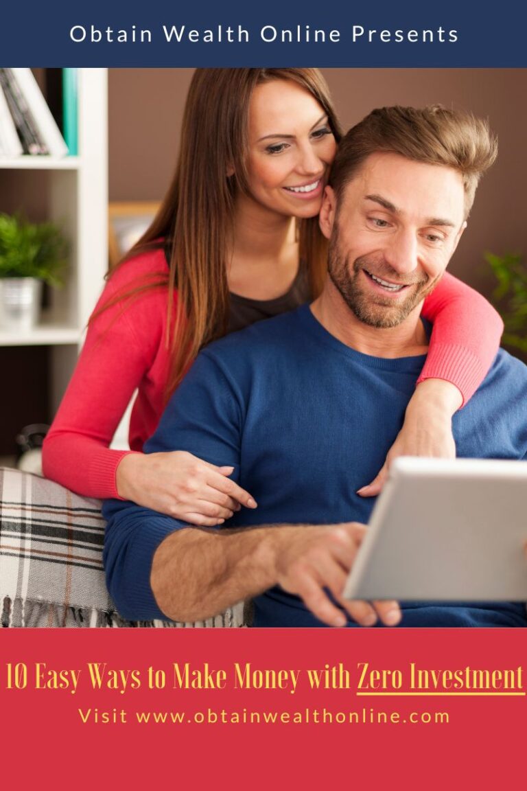 ways to make money online with zero capital,