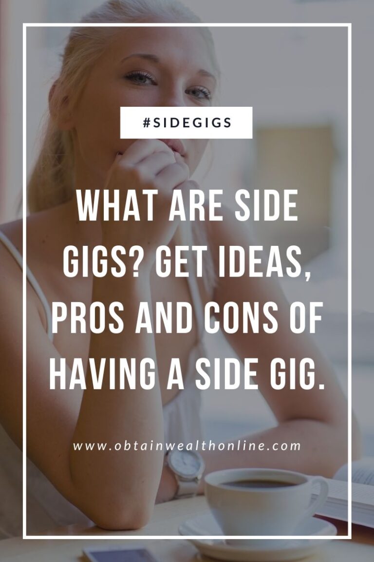 what are side gigs,