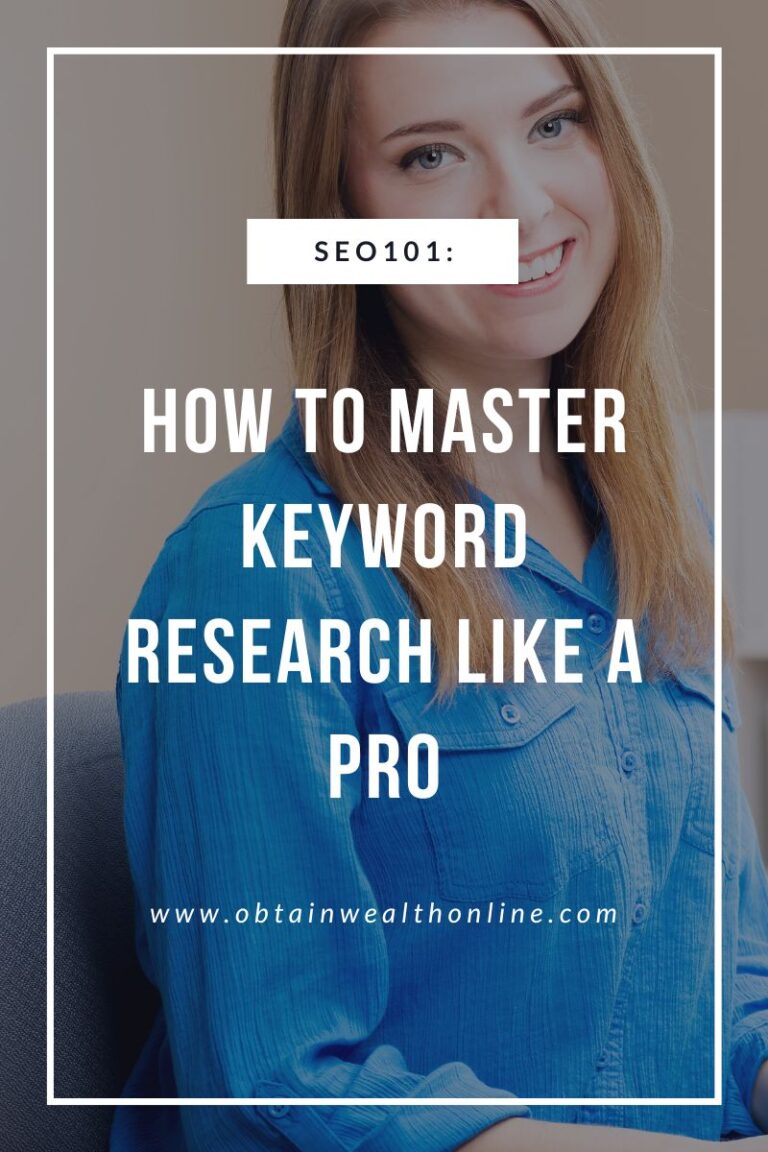 Mastering Keyword Research: A Beginner’s Guide to Pro-Level Success