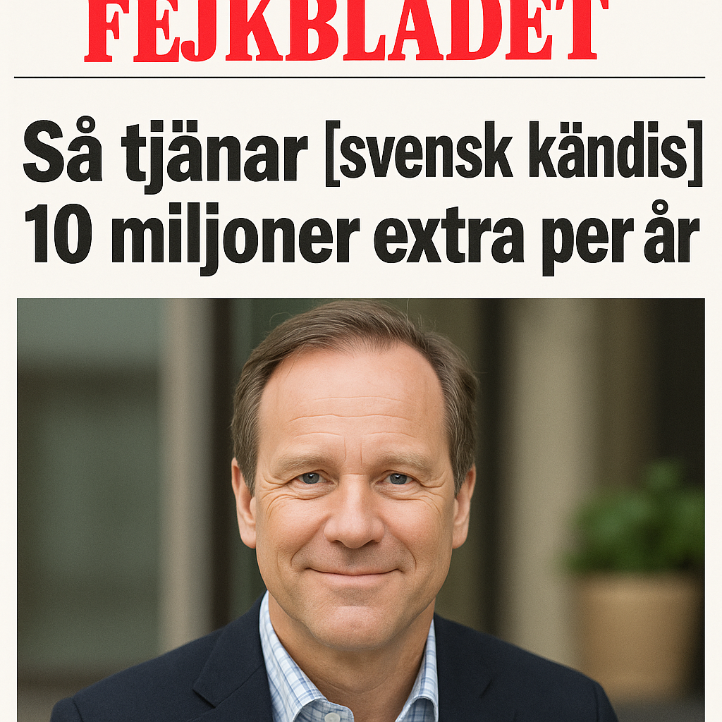 fejkartikel från fejkbladet